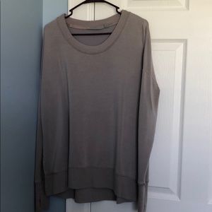 Athleta fleece-lined top